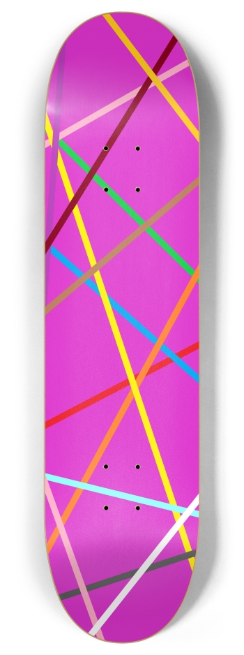 Retro Stix 8 Inch Skateboard Deck