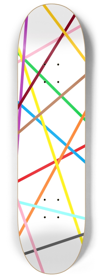 Retro Stix II 8-1/4 Skateboard Deck