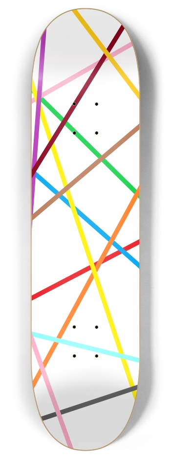 Retro Stix II 8 Inch Skateboard Deck