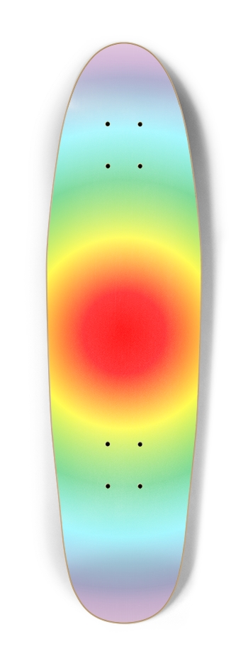 Colored Circles Cruiser Shape by Waverider
