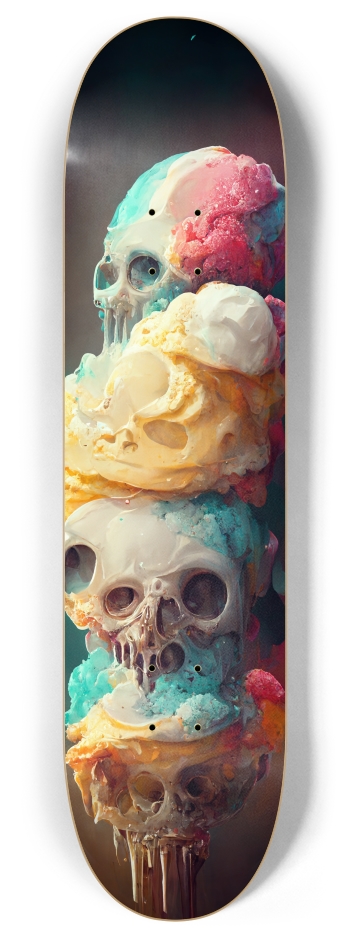 Ice Scream 8 Inch Skateboard Deck