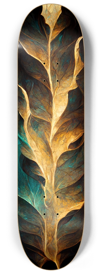 Leaf in the Wind 8-1/4 Skateboard Deck