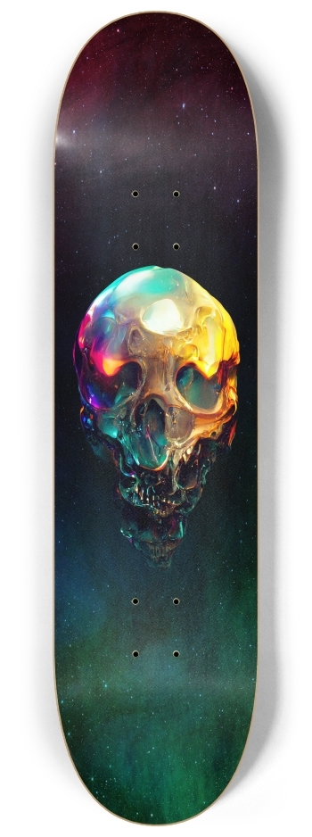 The Melting of the Mind 8-1/4 Skateboard Deck