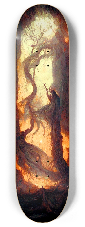 Tree of Fire 8 Inch Skateboard Deck