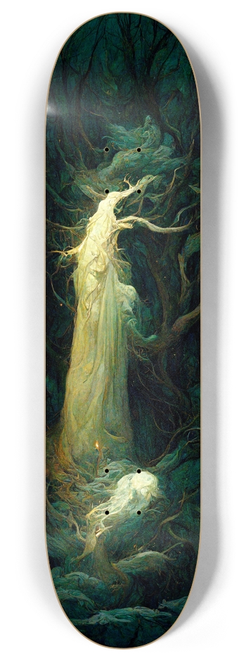 Tree of Light 8 Inch Skateboard Deck