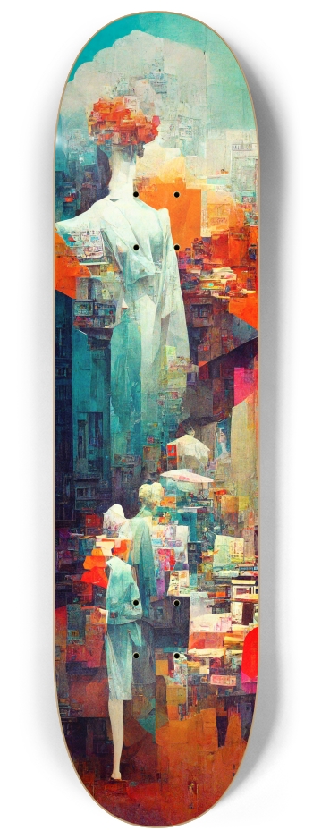 Collage 2 8-1/4 Skateboard Deck