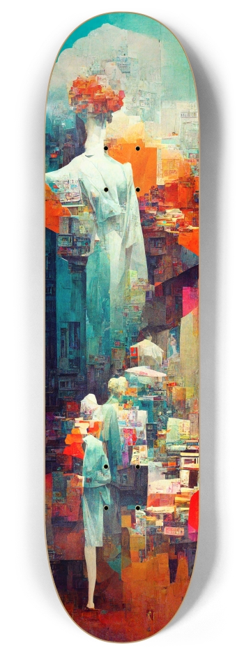 Collage 2 8 Inch Skateboard Deck
