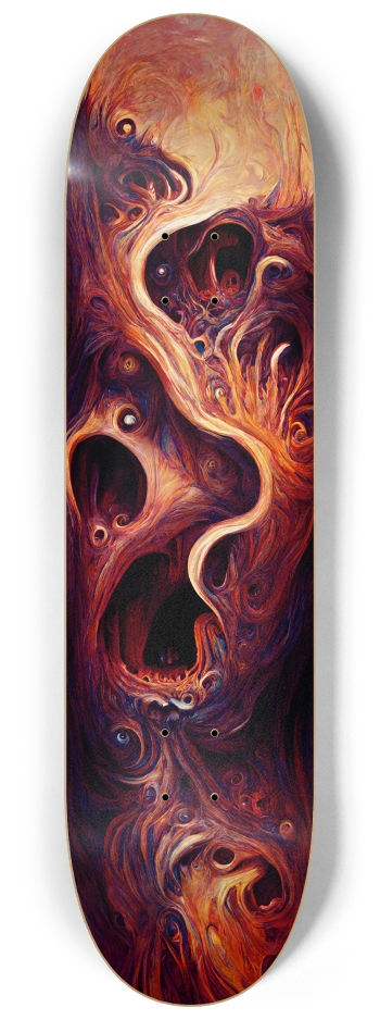 Screaming into the Void 8-1/4 Skateboard Deck