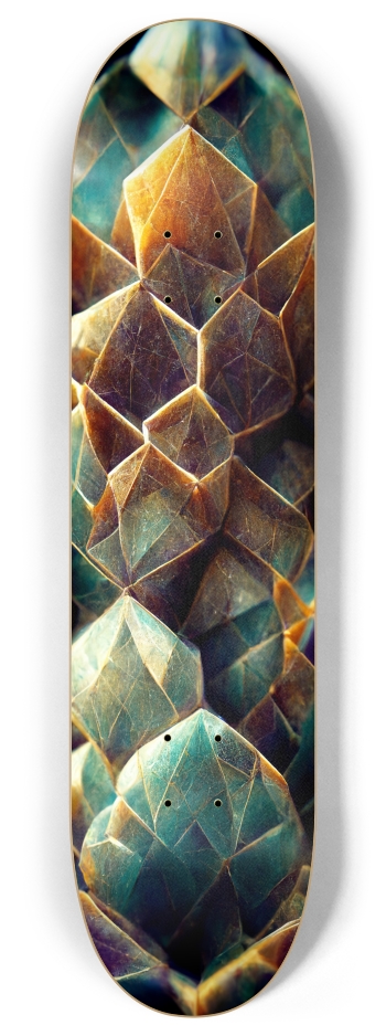 Tesselating 8 Inch Skateboard Deck