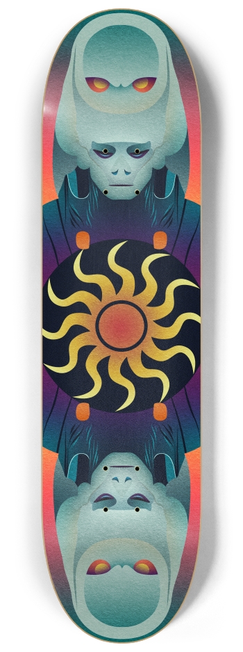 The Alien Overseer 8-1/4 Skateboard Deck