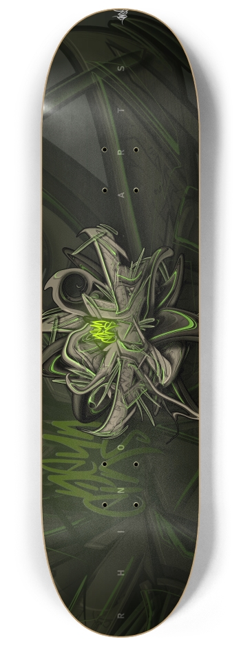DAY 401 3. rhinosaurarts 8-1/4 Skateboard Deck