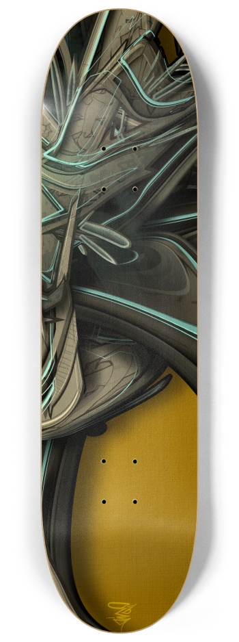 DAY 402 2. rhinosaurarts 8-1/4 Skateboard Deck