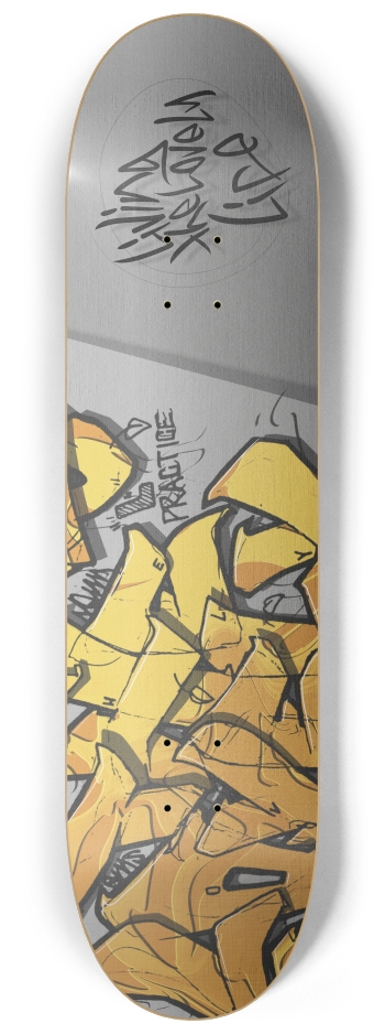DAY 407 2. rhinosaurarts 8-1/4 Skateboard Deck