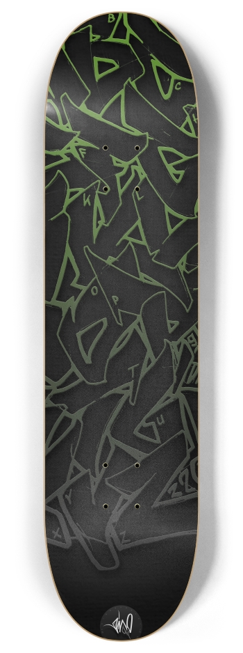 DAY 410 3. rhinosaurarts 8 Inch Skateboard Deck