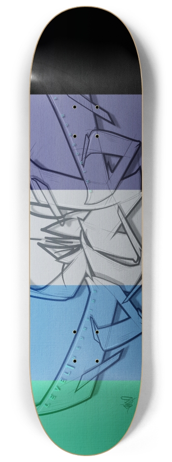 DAY 413 4. rhinosaurarts 8-1/4 Skateboard Deck