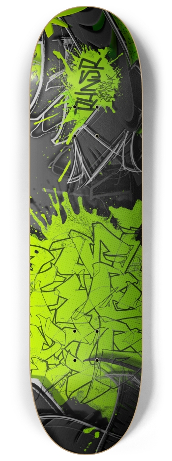 DAY 416 1. rhinosaurarts 8-1/4 Skateboard Deck