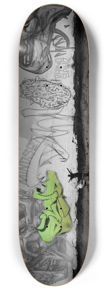DAY 417 3. rhinosaurarts 8-1/4 Skateboard Deck