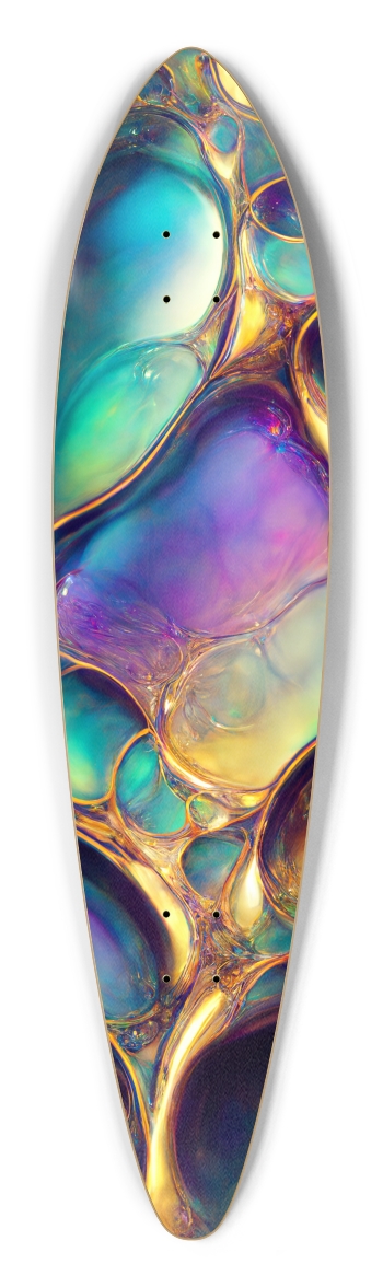 Iridescent Pintail Longboard