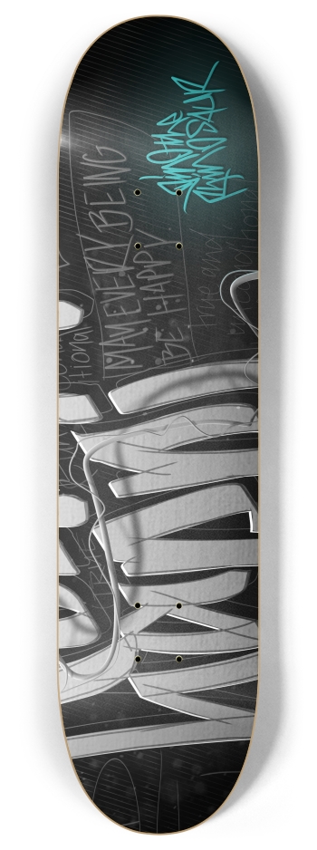 DAY 418 1. rhinosaurarts 8 Inch Skateboard Deck