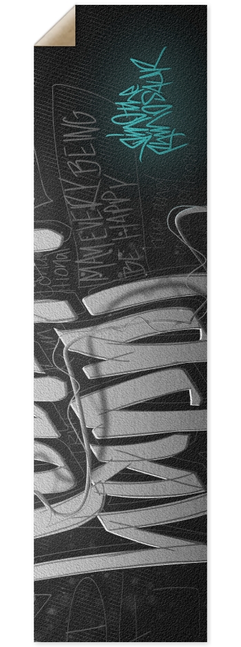 DAY 418 1. rhinosaurarts 9 x 33 Inch Griptape