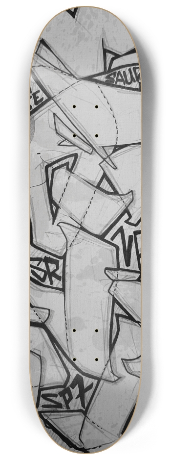 DAY 422 5. rhinosaurarts 8-1/4 Skateboard Deck