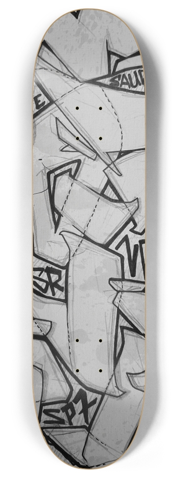 DAY 422 5. rhinosaurarts 8 Inch Skateboard Deck
