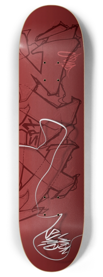 DAY 424 1. rhinosaurarts 8 Inch Skateboard Deck