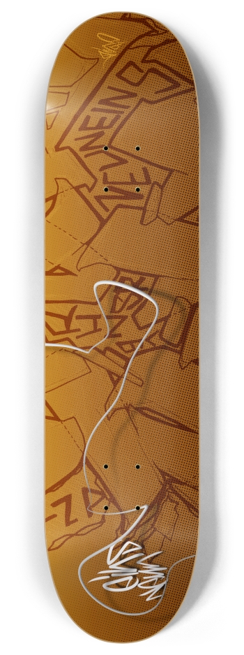 DAY 424 2. rhinosaurarts 8 Inch Skateboard Deck