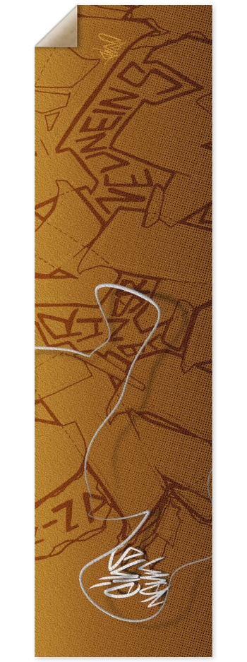 DAY 424 2. rhinosaurarts 9 x 33 Inch Griptape