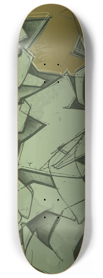 DAY 425 3. rhinosaurarts 8-1/4 Skateboard Deck