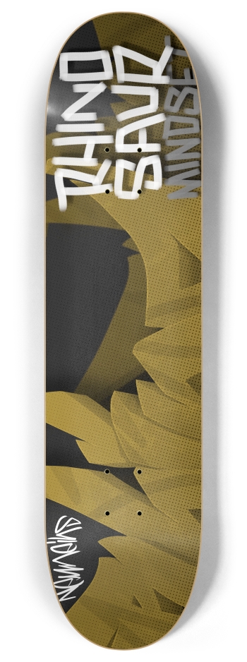 DAY 431 2 rhinosaurarts 8 Inch Skateboard Deck