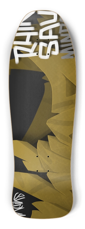 DAY 431 2 rhinosaurarts Shredder Shape