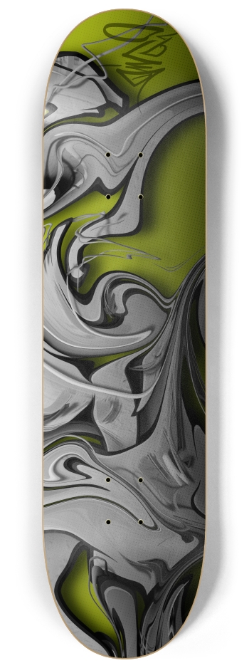 clustered diffusion 8-1/4 Skateboard Deck