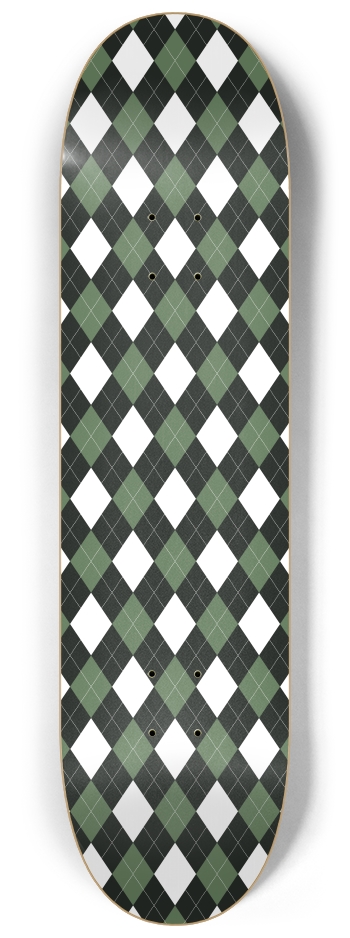 Argyle Gargyle 8-1/4 Skateboard Deck