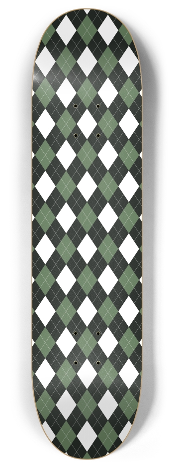 Argyle Gargyle 8 Inch Skateboard Deck
