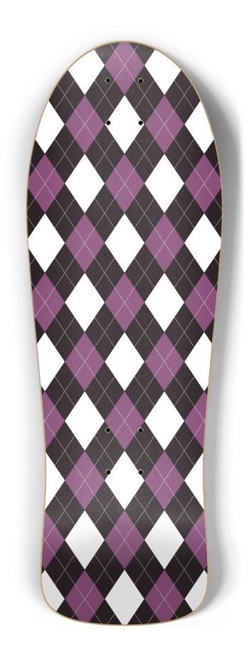 Purple Argyle