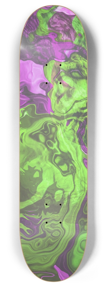 Purple Monster Majesty 8 Inch Skateboard Deck