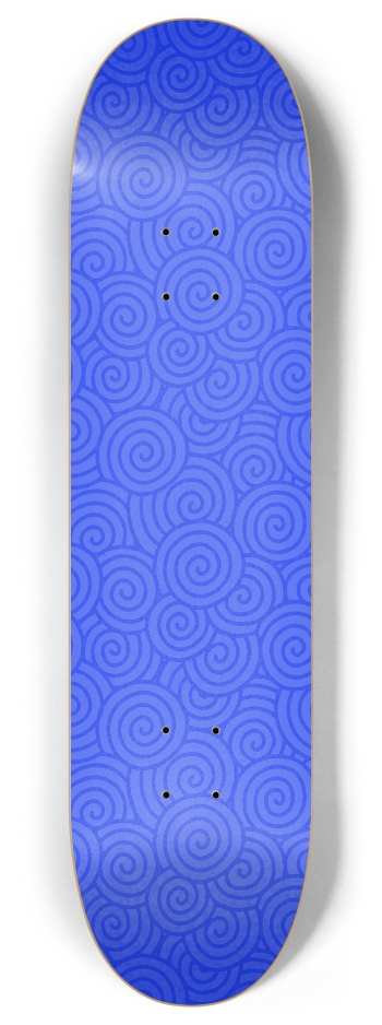 Wind Blown Blues 8 Inch Skateboard Deck
