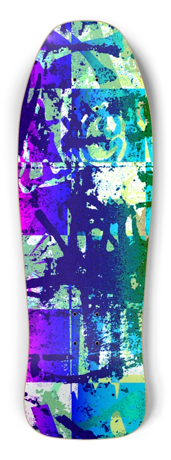 Rainbow Graffiti Shredder Shape