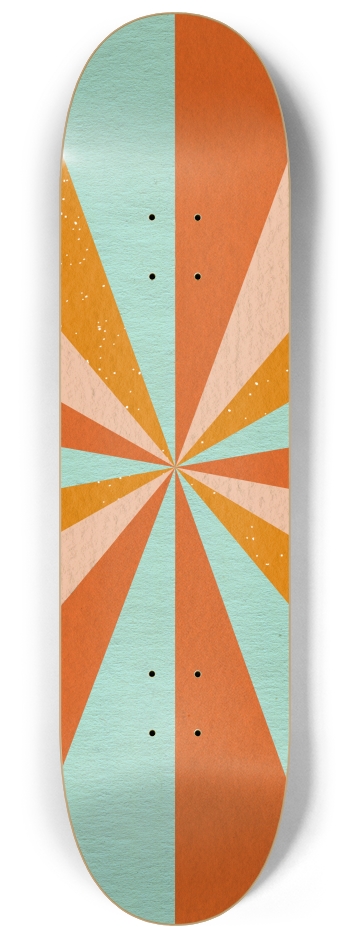 Retro Burst 8-1/4 Skateboard Deck