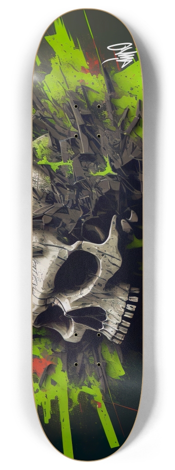 A fools dream 3. www.rhinosaurarts.com 8 Inch Skateboard Deck