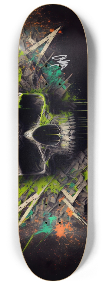 A fools dream 4. www.rhinosaurarts.com 8-1/4 Skateboard Deck