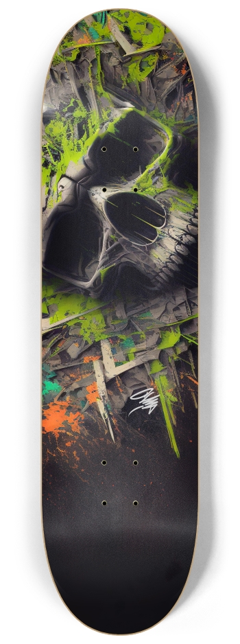 A fools dream 7. www.rhinosaurarts.com 8-1/4 Skateboard Deck