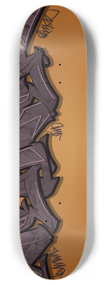 DAY 130 1. www.rhinosaurarts.com 8 Inch Skateboard Deck