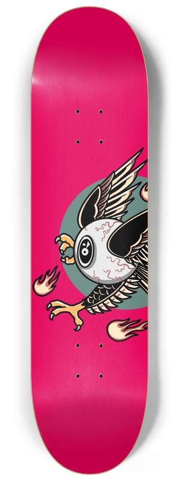 Eye drops are for pussies 8-1/4 Skateboard Deck