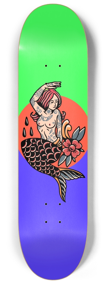Mermade 8-1/4 Skateboard Deck