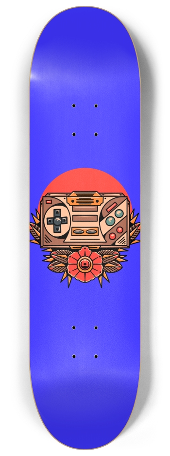 Retro Game 8-1/4 Skateboard Deck