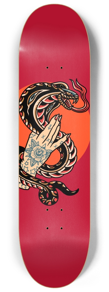 Snake Handlin 8-1/4 Skateboard Deck