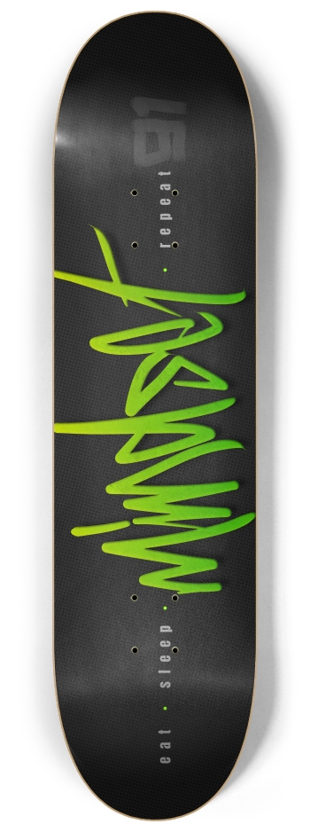 eat.sleep.MINDSET.repeat. 8-1/4 Skateboard Deck