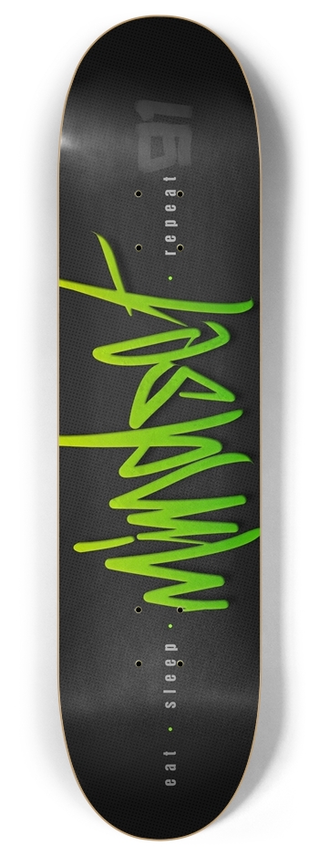 eat.sleep.MINDSET.repeat. 8 Inch Skateboard Deck